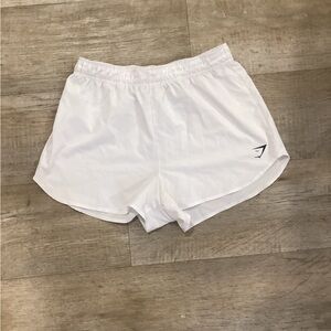 Gymshark Bright White Women's Athletic Shorts